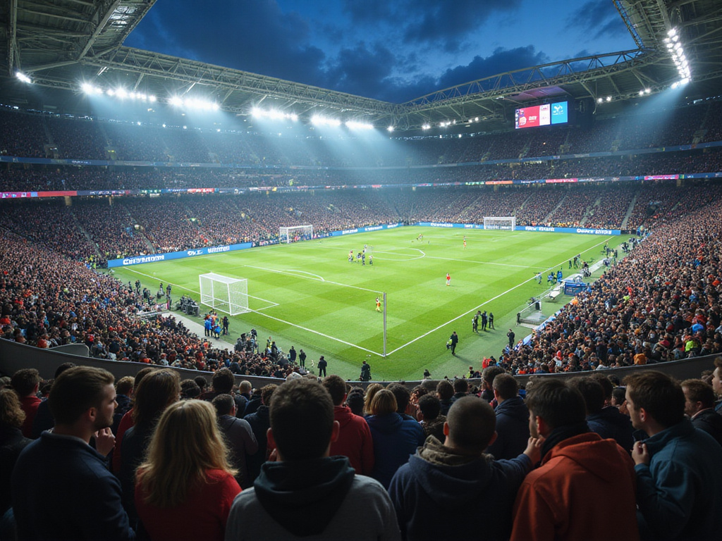 Football stadium ready for גמר גביע המדינה בכדורגל 2025 finals
