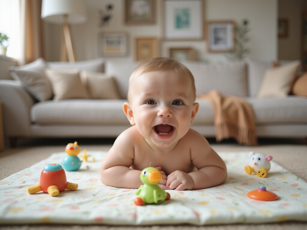 מתי תינוק מתחיל לחייך?