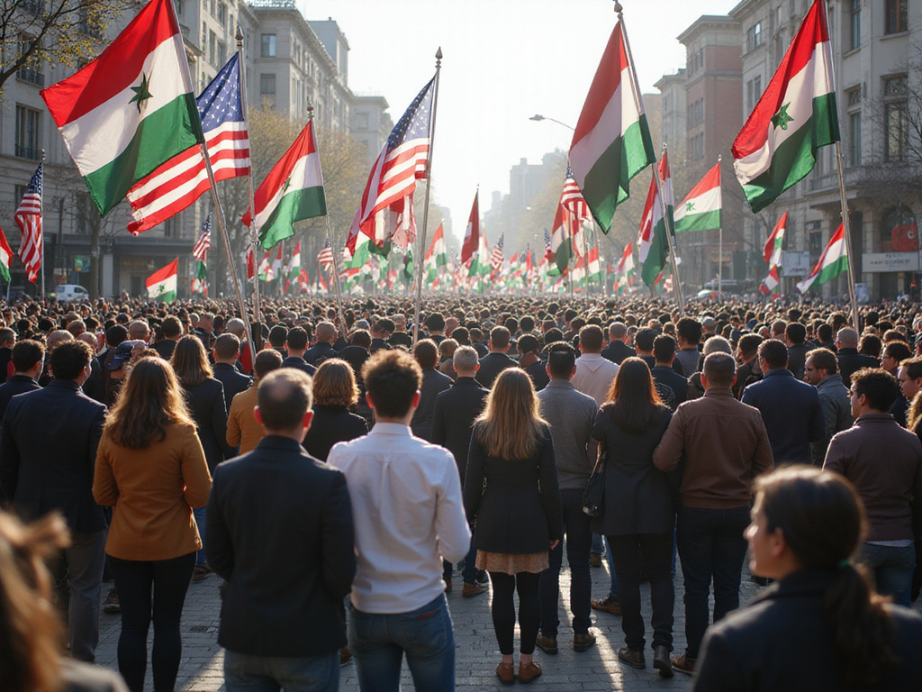 Community gathering for freeing captured soldiers in Gaza
