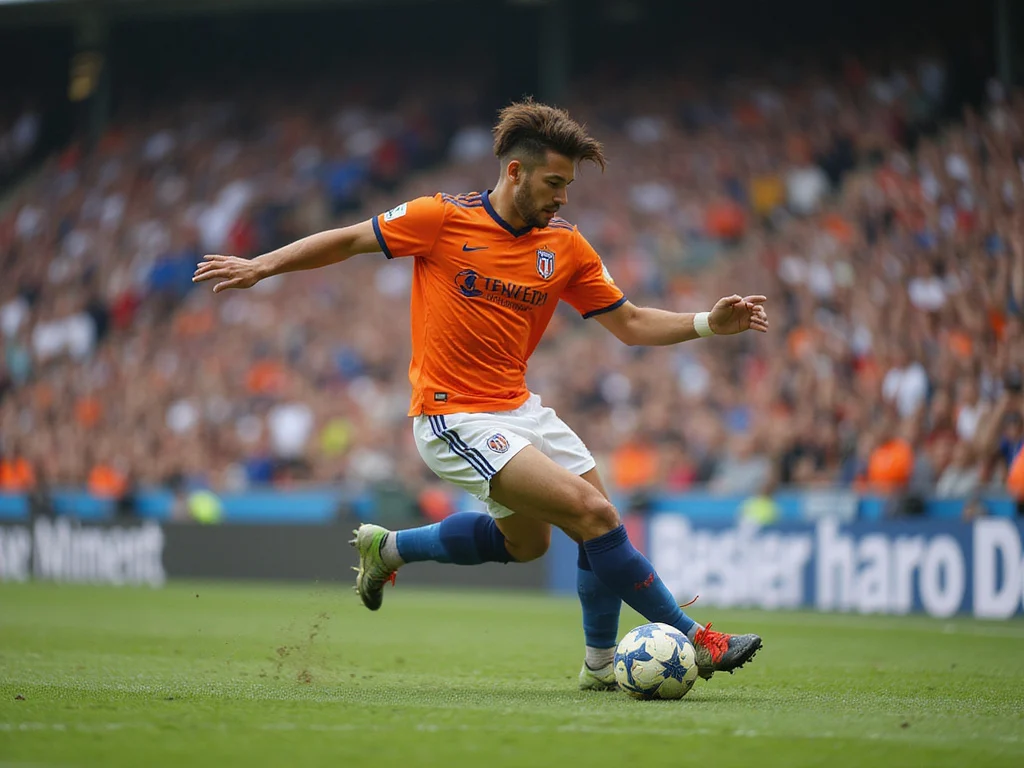 Dani Avdija playing a critical moment in a soccer game