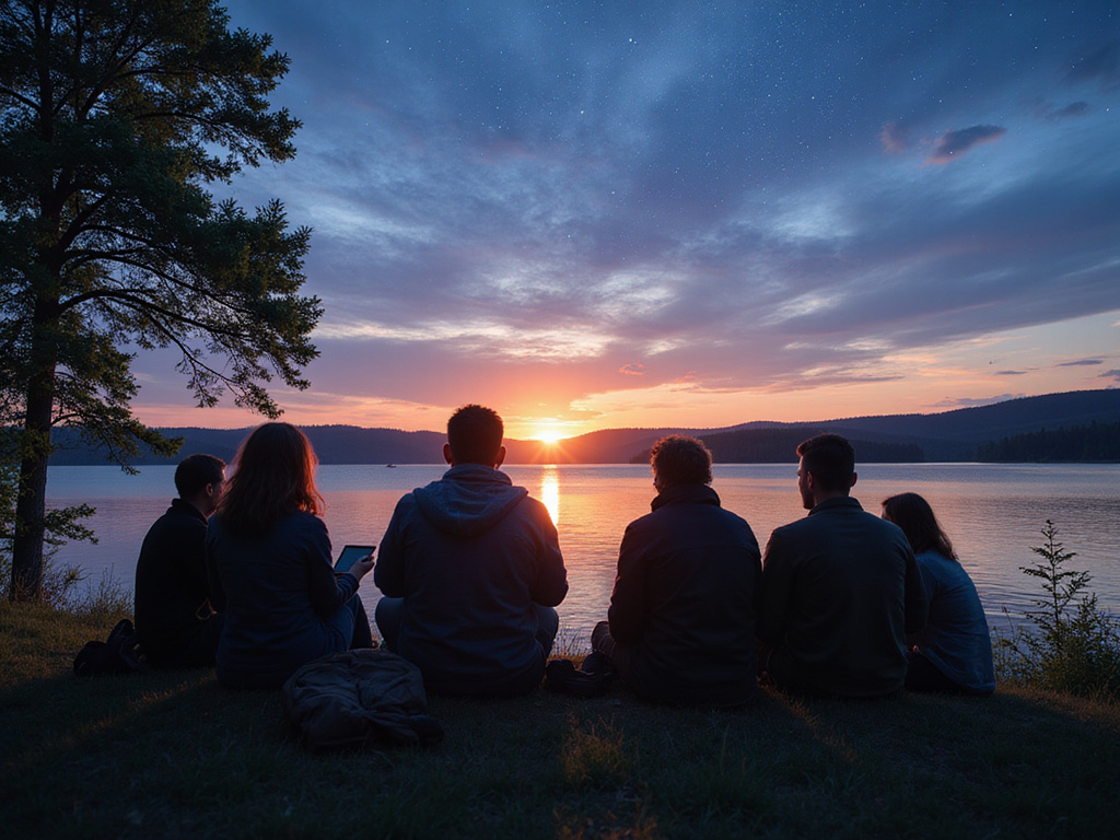 מה עושים כשנמצאים במקום שצאת הכוכבים מאוחר מאוד, כמו בארצות צפוניות בקיץ?