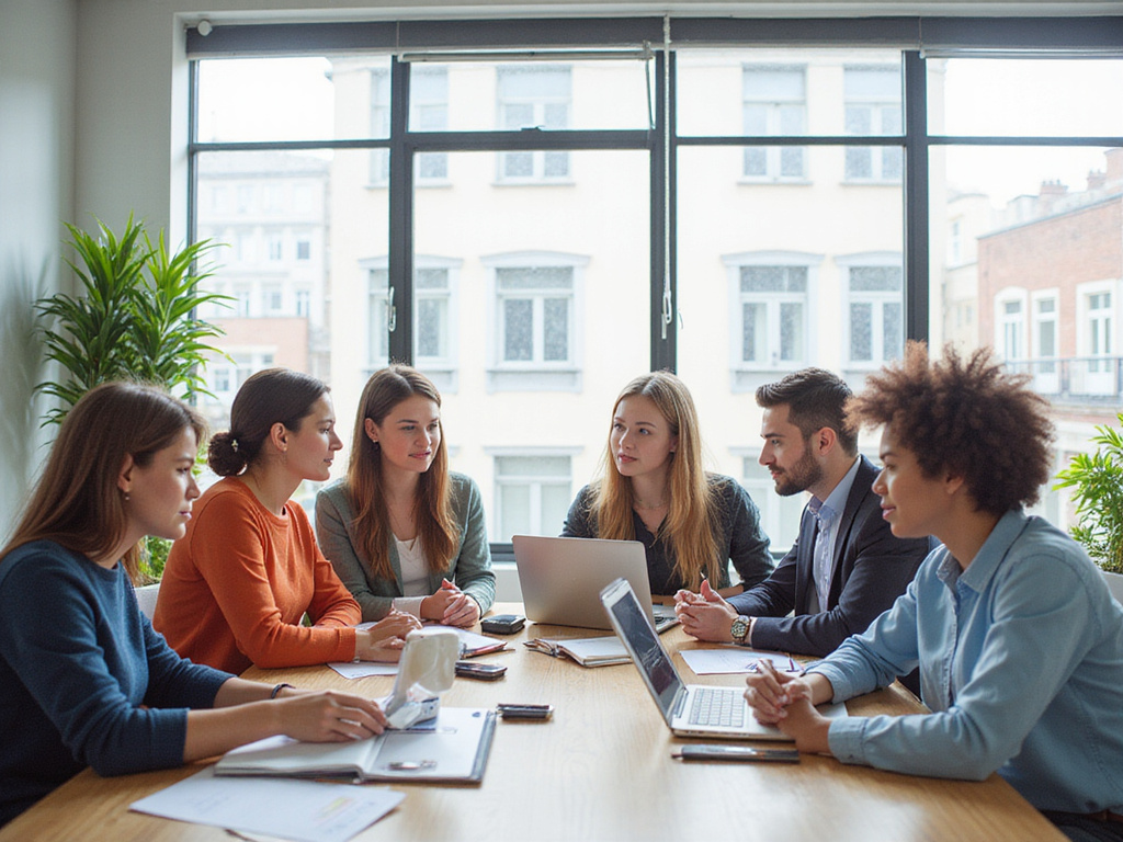 Diverse group discussing כמה גימלים אפשר להוציא בחודש in a Q&A session
