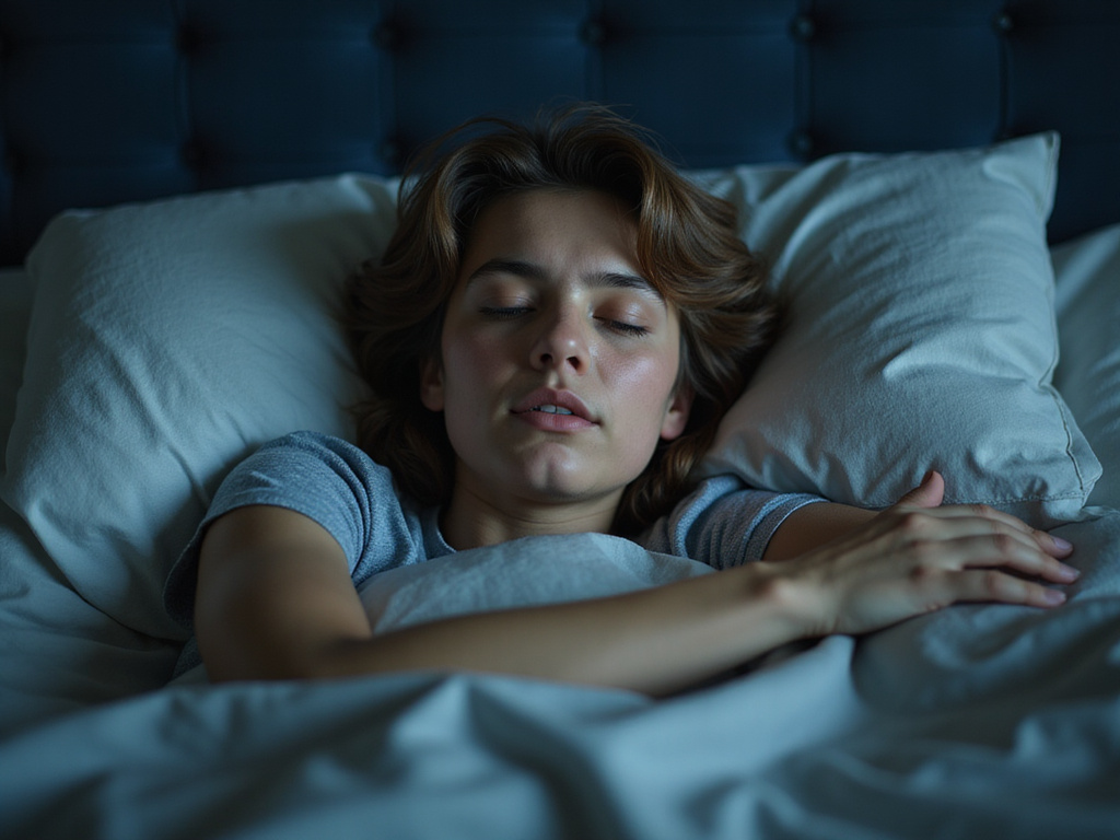 Influence of sleep on memory portrayed by peacefully sleeping individual