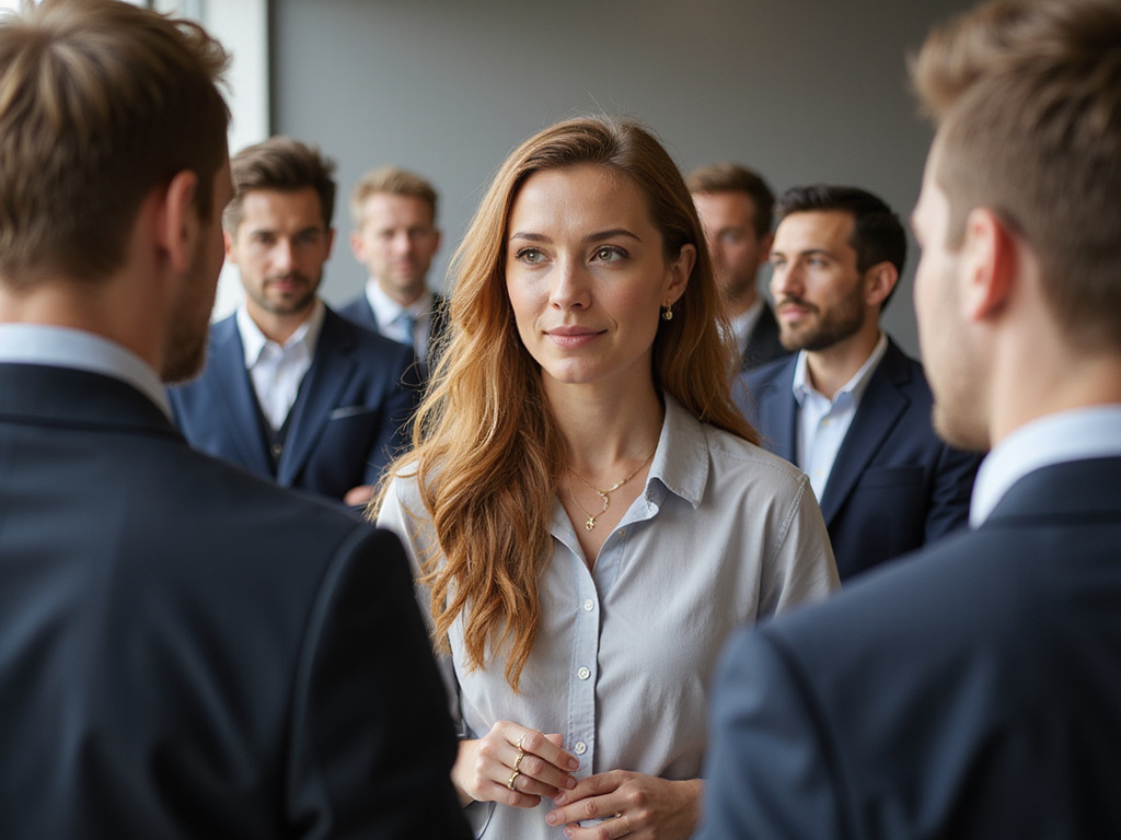 Diverse group engaged in dialogue, demonstrating how to read people
