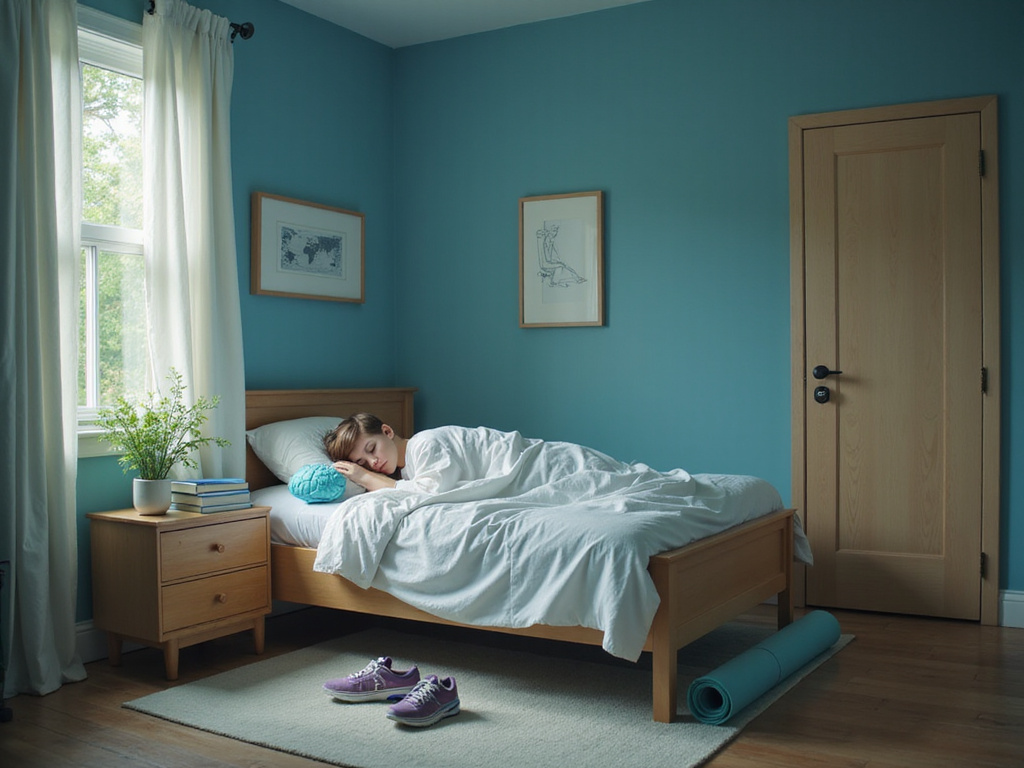 Influence of sleep and physical activity on memory depiction