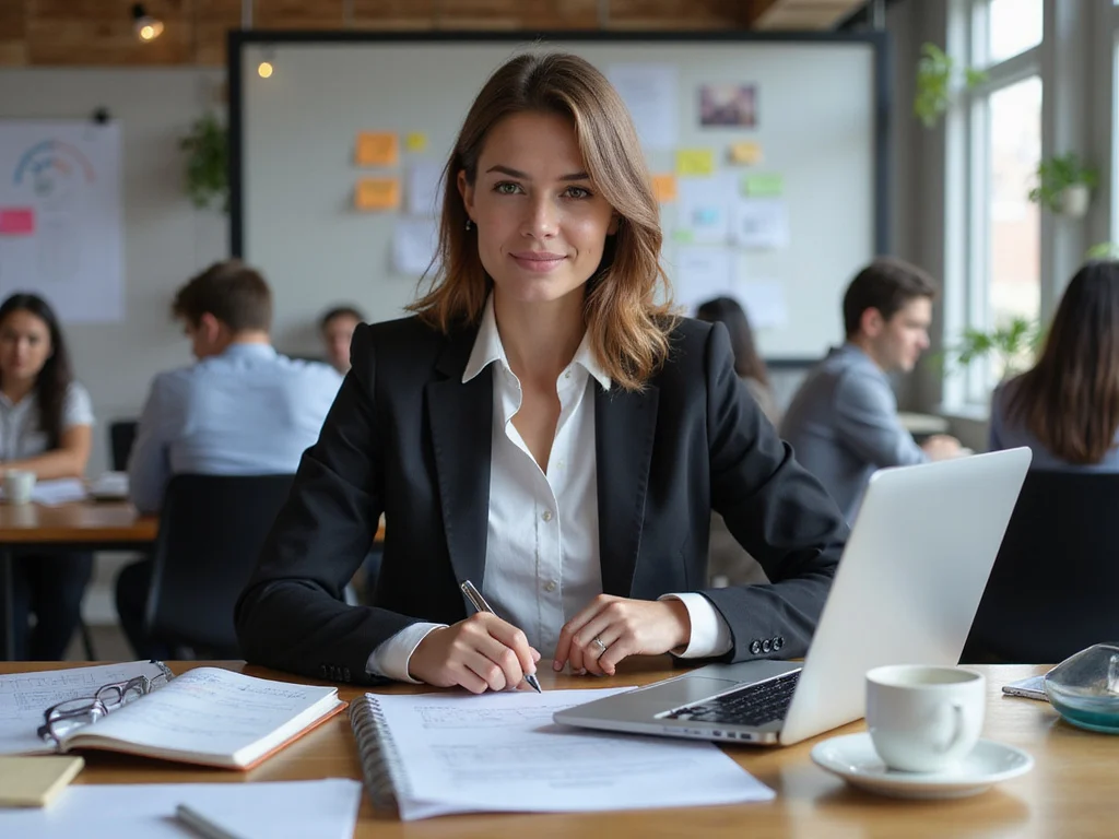 Professional planning tax coordination at a modern workspace