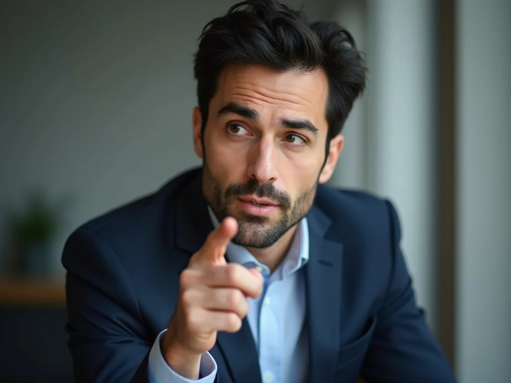 Professional Barak Bachar in thoughtful conversation for Q&A website