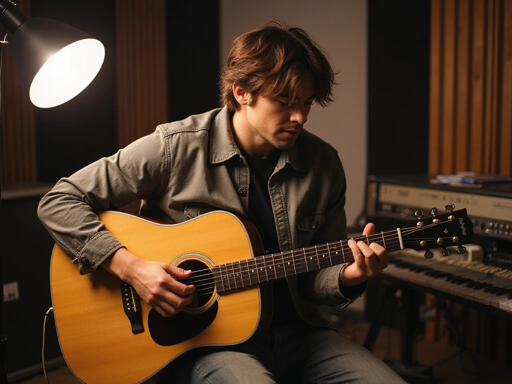 Passionate guitarist pursuing musical career in פאר טסי גר