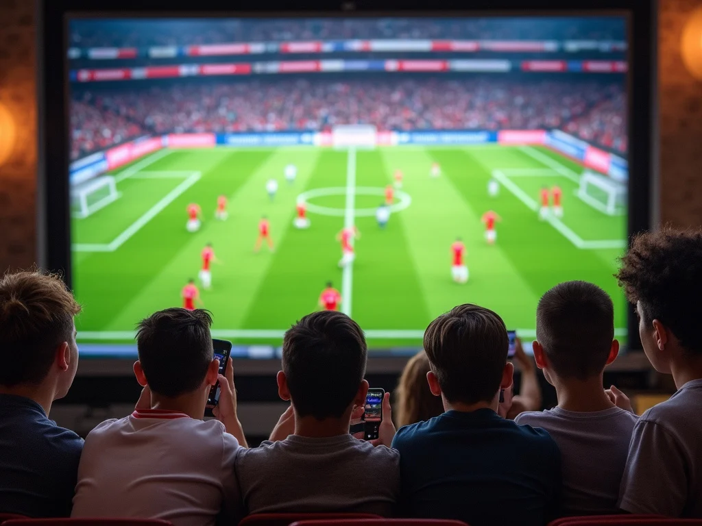 Excitement for Paris Saint-Germain versus Arsenal game viewing